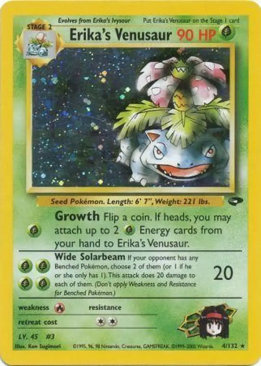 Erika’s Venusaur (4/132) [Gym Challenge Unlimited] - Pokemon Single