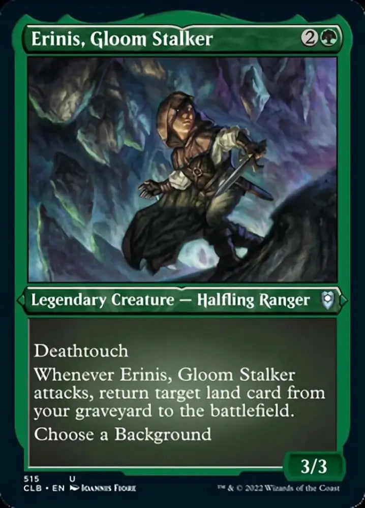 Erinis Gloom Stalker (Foil Etched) [Commander Legends: Battle for Baldur’s Gate] - MTG Single