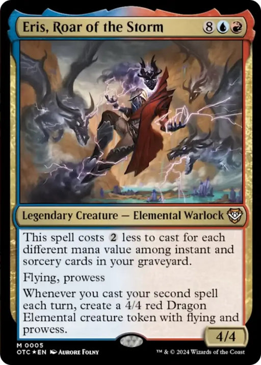 Eris Roar of the Storm [Outlaws of Thunder Junction Commander] - MTG Single
