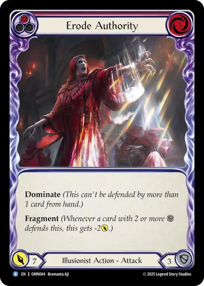 Erode Authority (Red) (OMN044) [Omens of the Third Age]