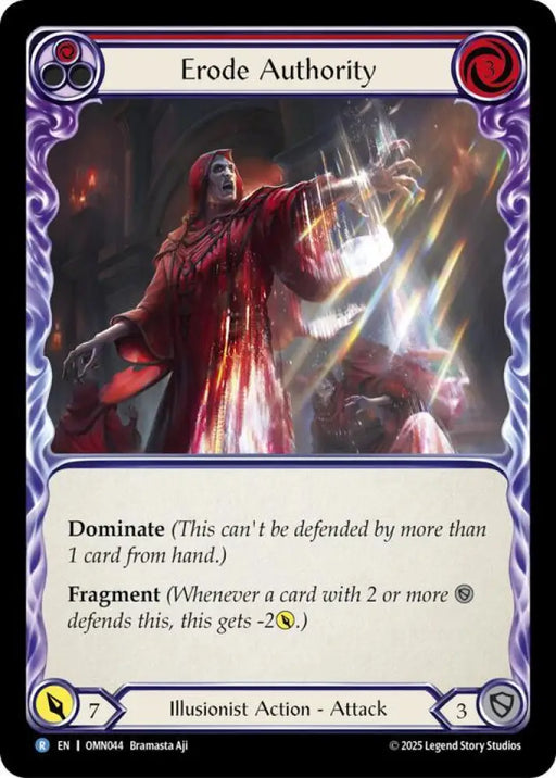 Erode Authority (Red) (OMN044) [Omens of the Third Age]