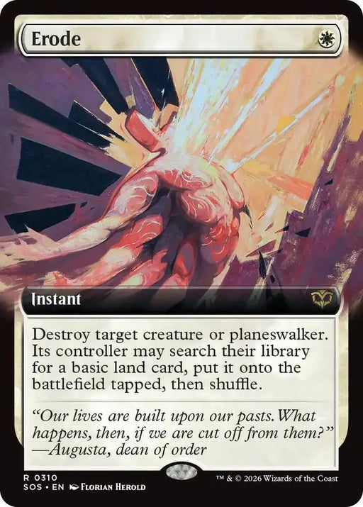 Erode (Extended Art) (310) [Secrets of Strixhaven]