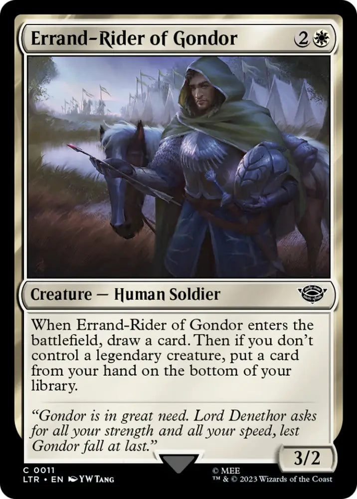 Errand-Rider of Gondor [The Lord of the Rings: Tales of Middle-Earth] - MTG Single