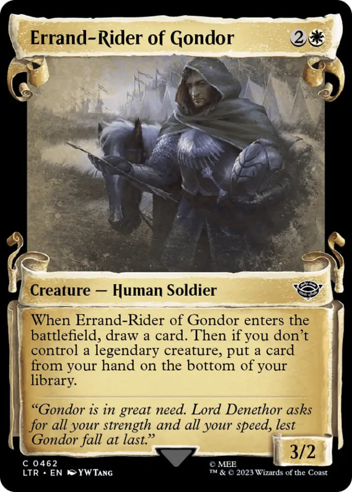 Errand-Rider of Gondor [The Lord of the Rings: Tales of Middle-Earth Showcase Scrolls] - MTG Single