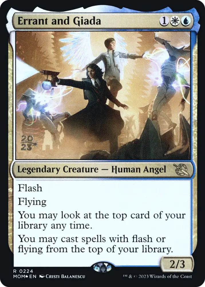 Errant and Giada [March of the Machine Prerelease Promos] - MTG Single