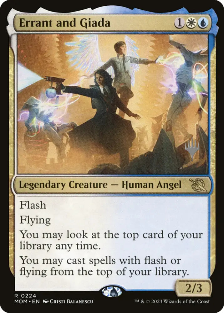 Errant and Giada (Promo Pack) [March of the Machine Promos] - MTG Single