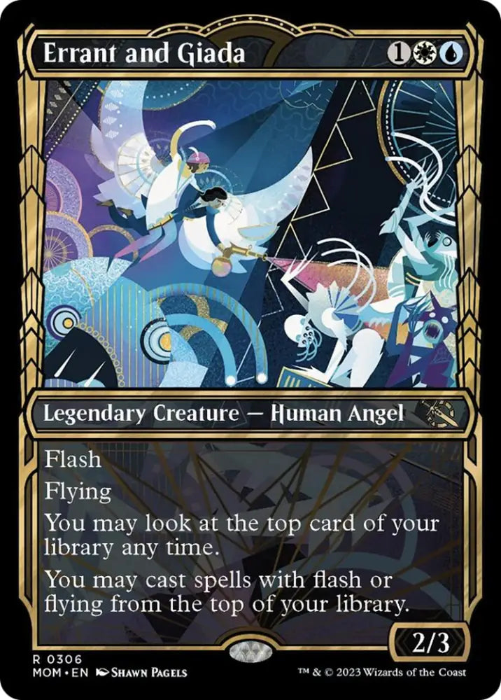 Errant and Giada (Showcase Planar Booster Fun) [March of the Machine] - MTG Single
