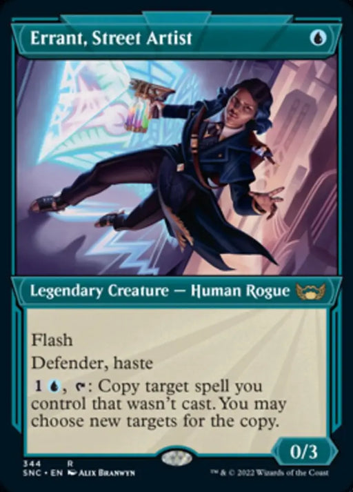 Errant Street Artist (Showcase Art Deco) [Streets of New Capenna] - MTG Single