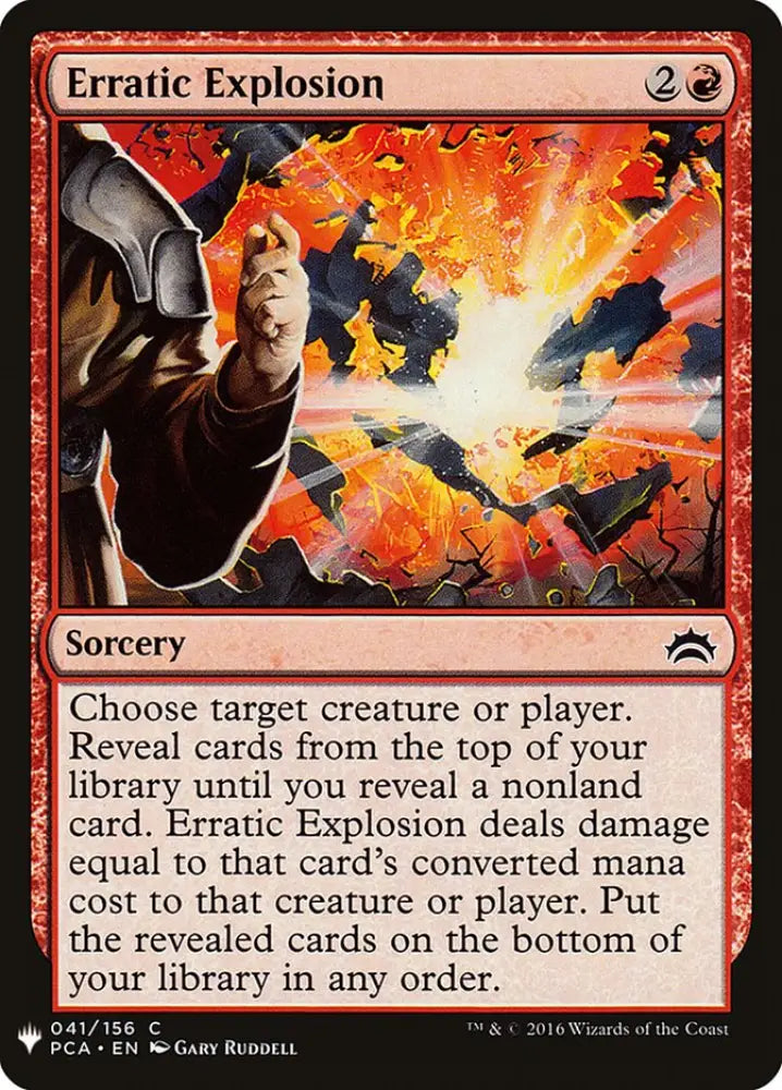 Erratic Explosion [Mystery Booster] - MTG Single