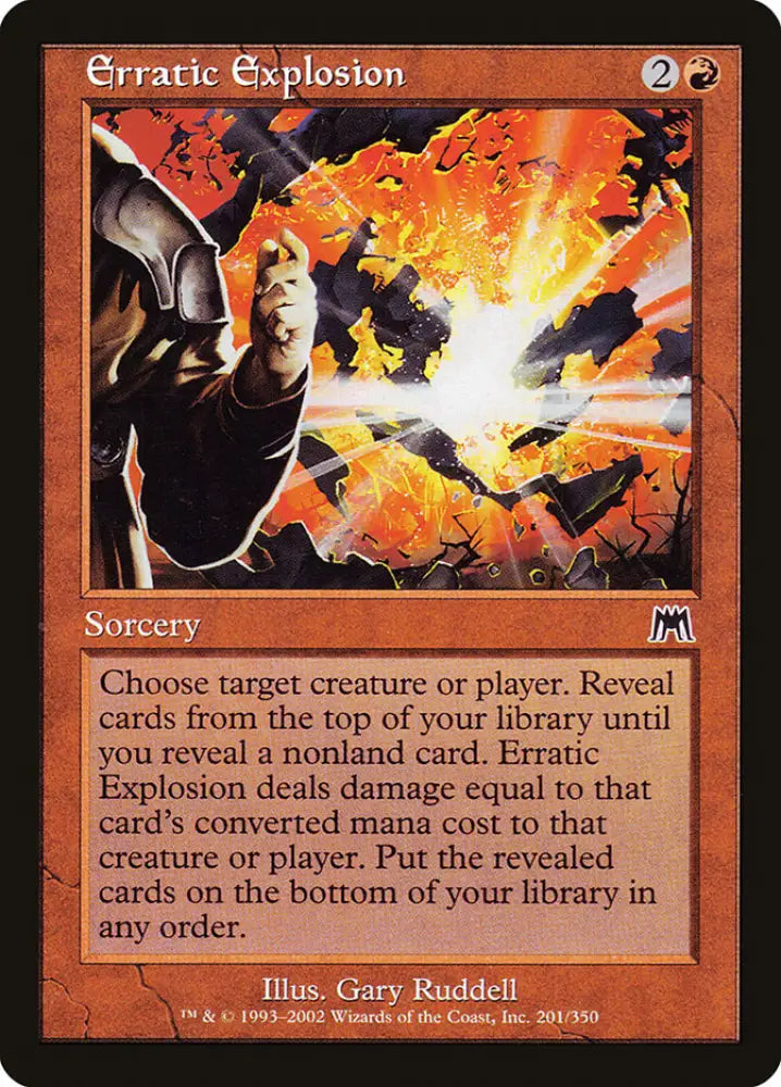 Erratic Explosion [Onslaught] - MTG Single