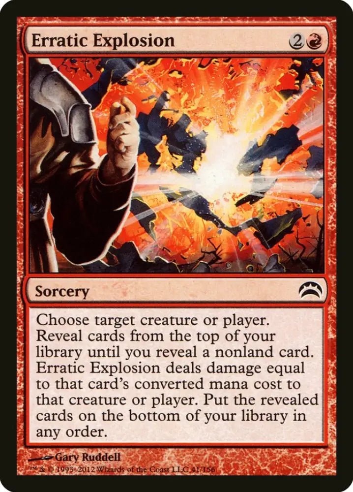 Erratic Explosion [Planechase 2012] - MTG Single