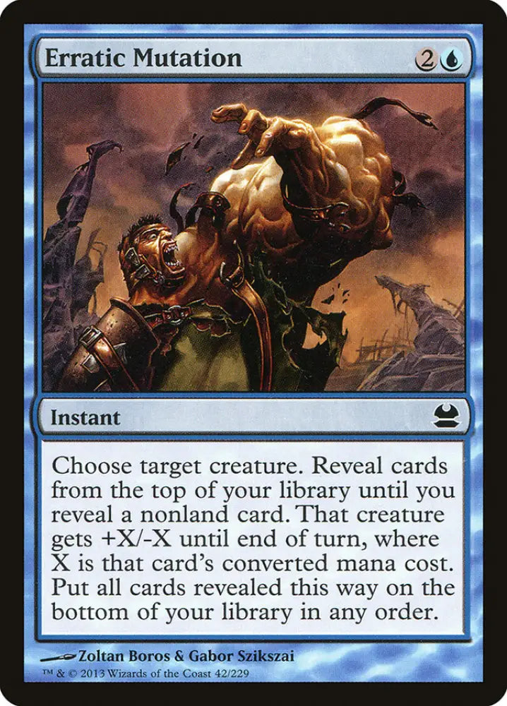 Erratic Mutation [Modern Masters] - MTG Single