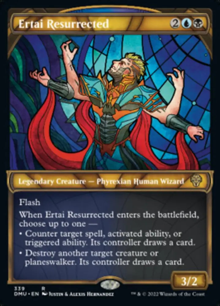 Ertai Resurrected (Showcase Textured) [Dominaria United] - MTG Single