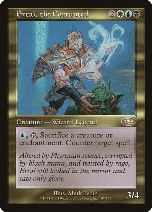 Ertai the Corrupted (Mark Tedin) [Planeshift] - MTG Single