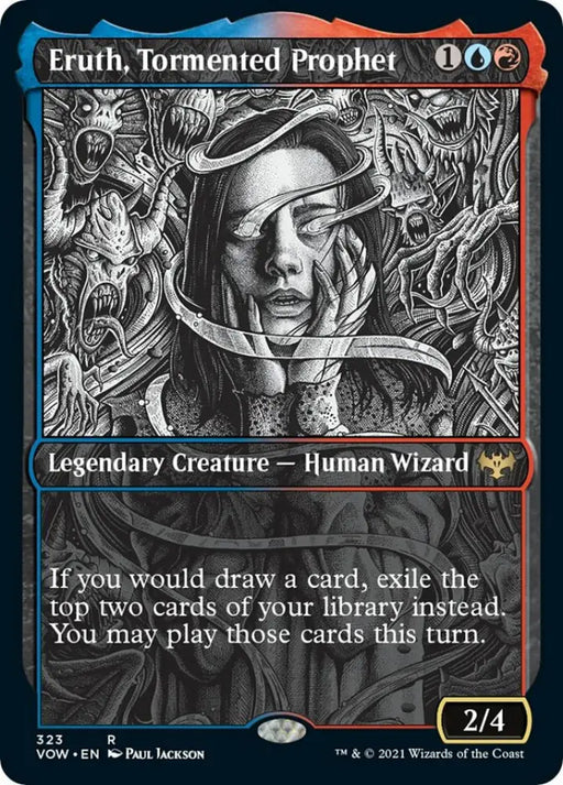 Eruth Tormented Prophet (Showcase Eternal Night) [Innistrad: Crimson Vow] - MTG Single
