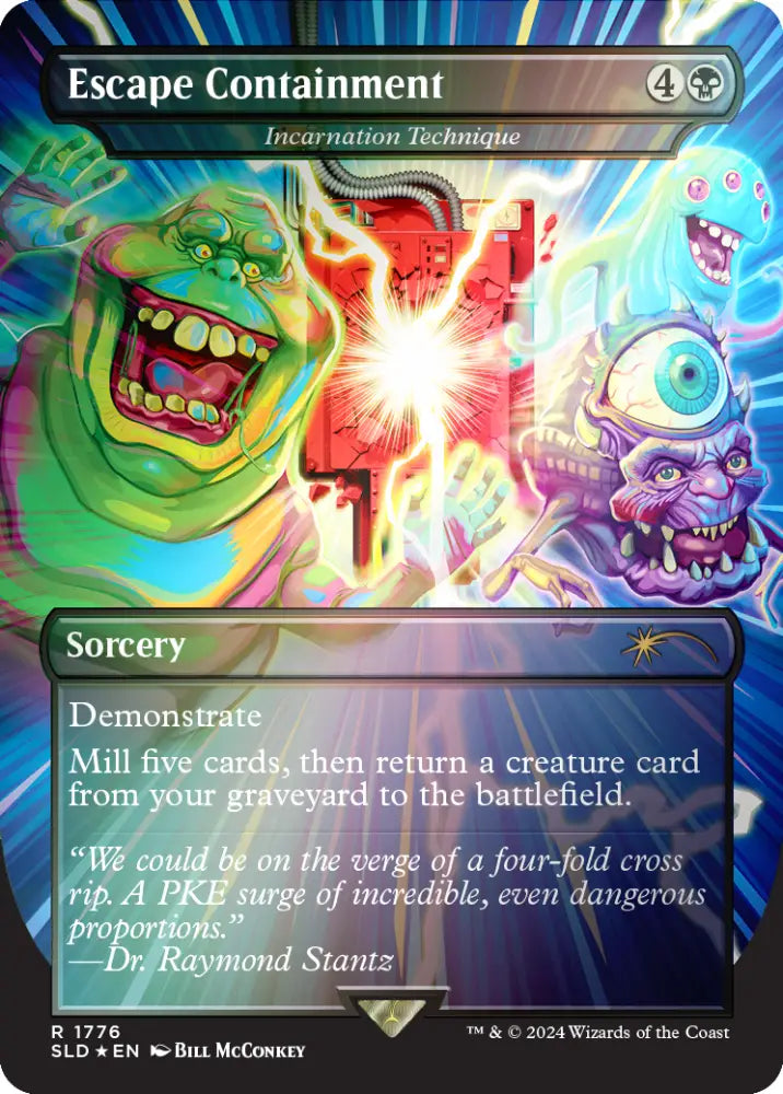 Escape Containment - Incarnation Technique (Rainbow Foil) [Secret Lair Drop Series] - MTG Single