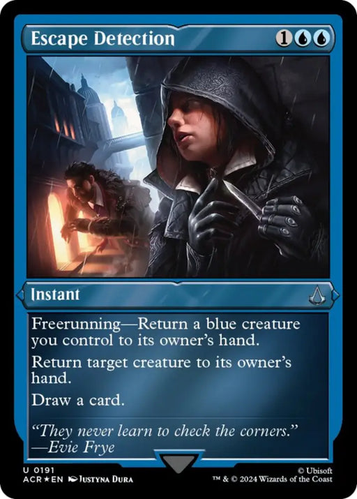 Escape Detection (Foil Etched) [Assassin’s Creed] - MTG Single
