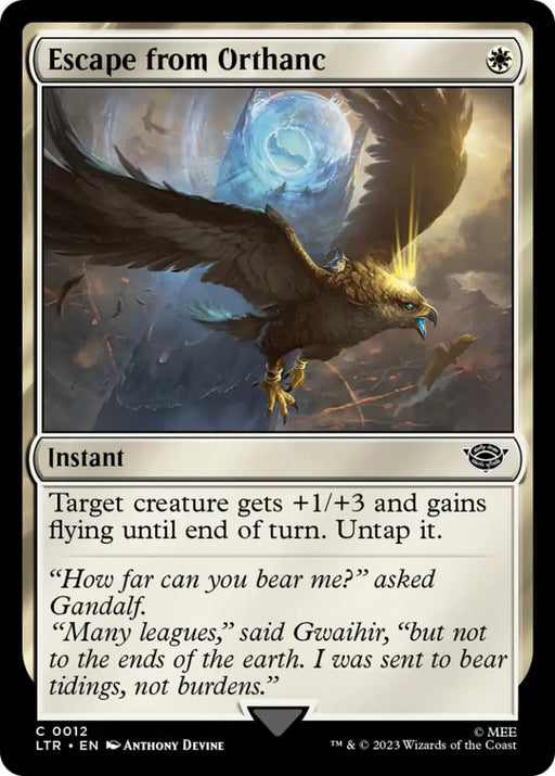 Escape from Orthanc [The Lord of the Rings: Tales of Middle-Earth] - MTG Single