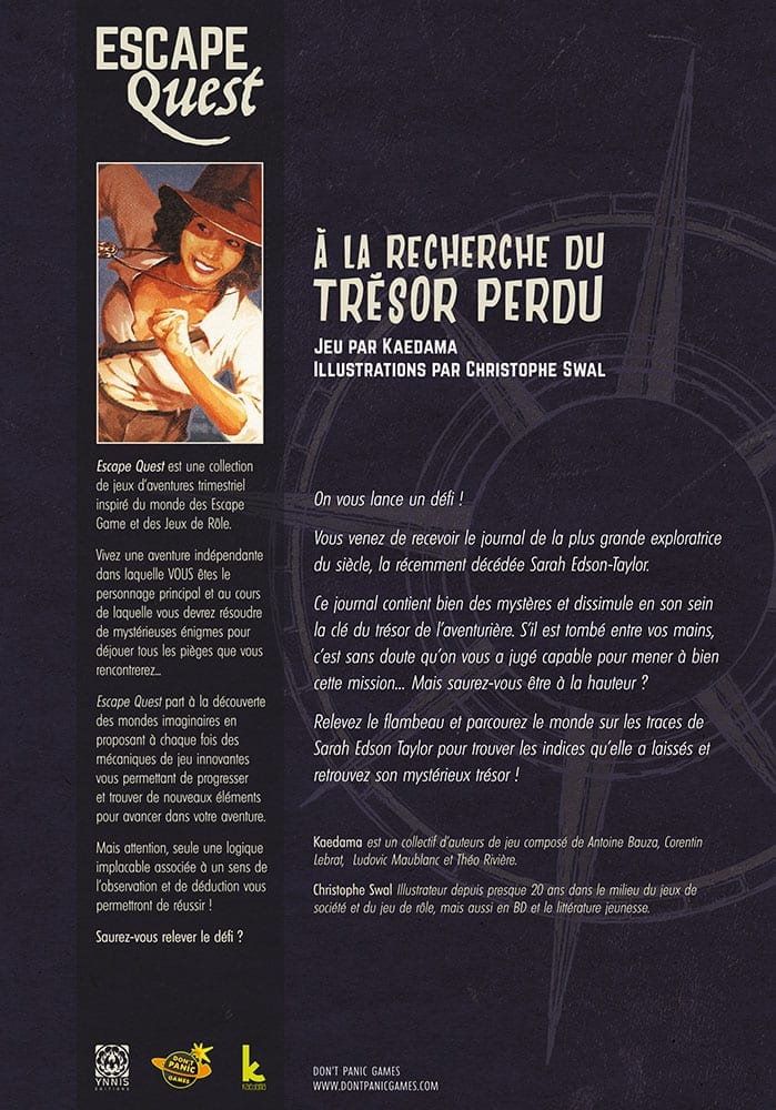 Escape Quest 1 - À la Recherche du Trésor Perdu (FR)
