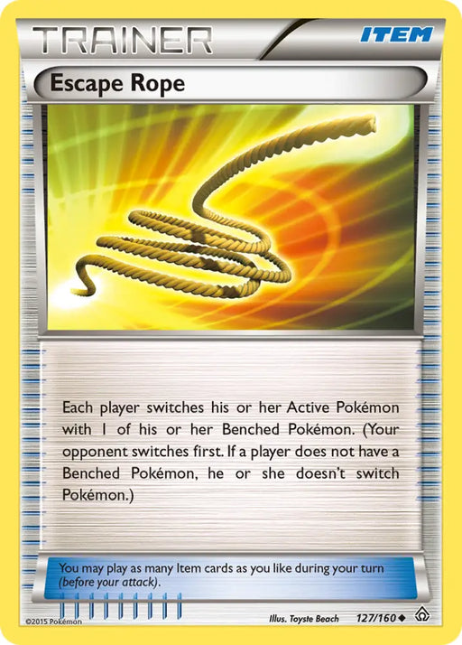 Escape Rope (127/160) [XY: Primal Clash] - Pokemon Single