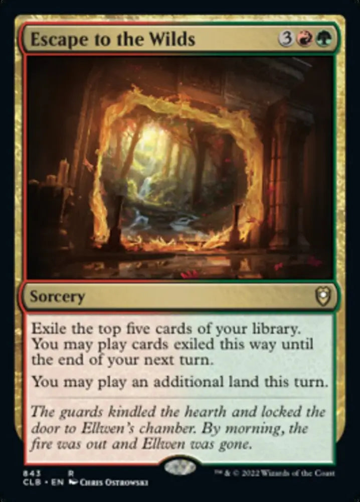 Escape to the Wilds [Commander Legends: Battle for Baldur’s Gate] - MTG Single