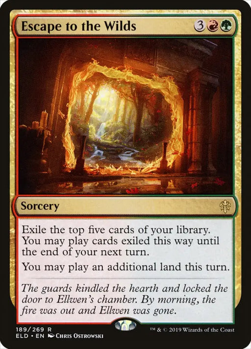 Escape to the Wilds [Throne of Eldraine] - MTG Single