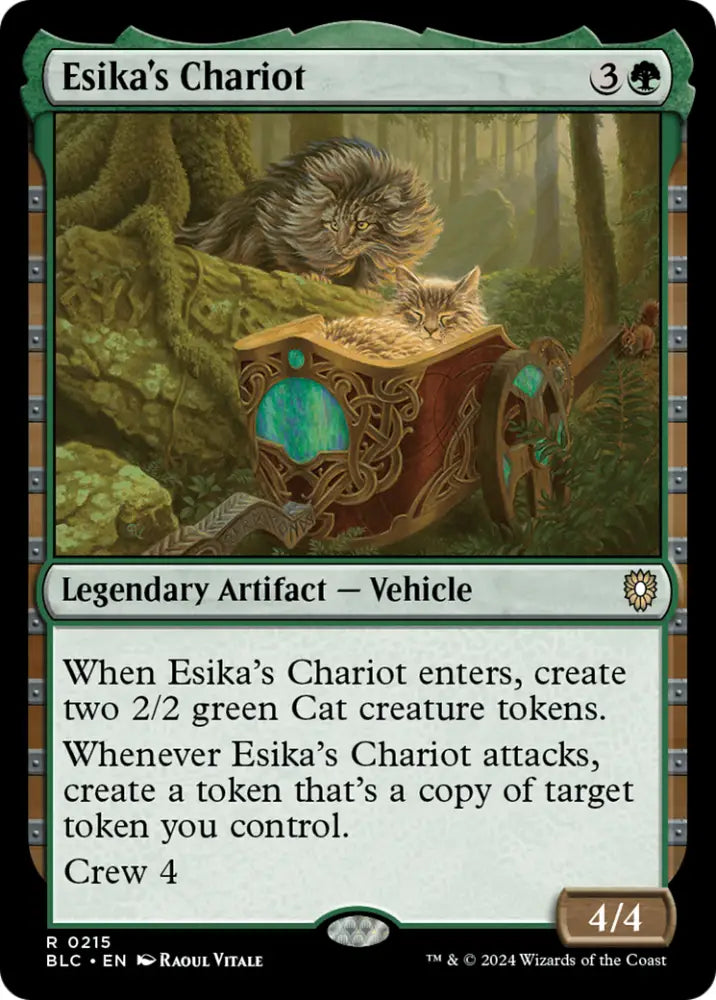 Esika’s Chariot [Bloomburrow Commander] - MTG Single