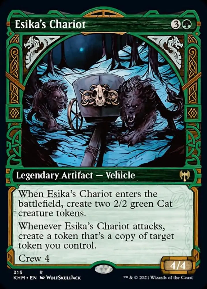 Esika’s Chariot (Showcase) [Kaldheim] - MTG Single