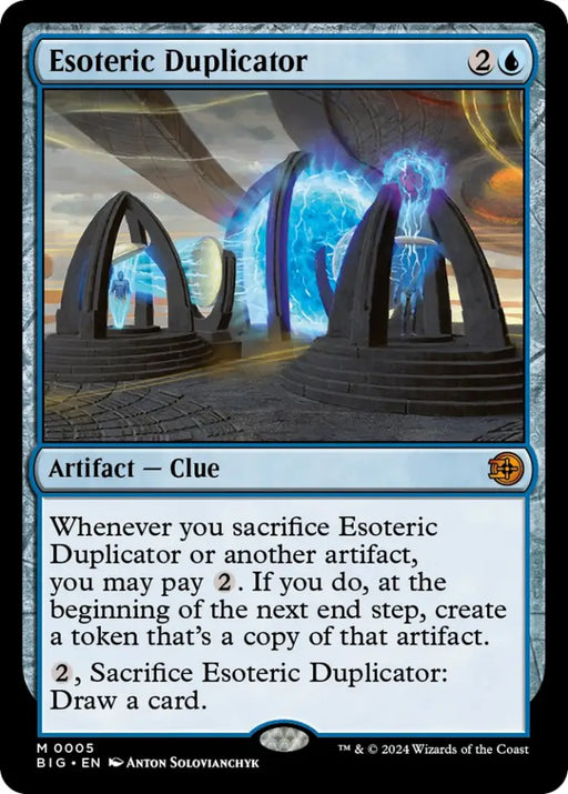 Esoteric Duplicator [Outlaws of Thunder Junction: The Big Score] - MTG Single