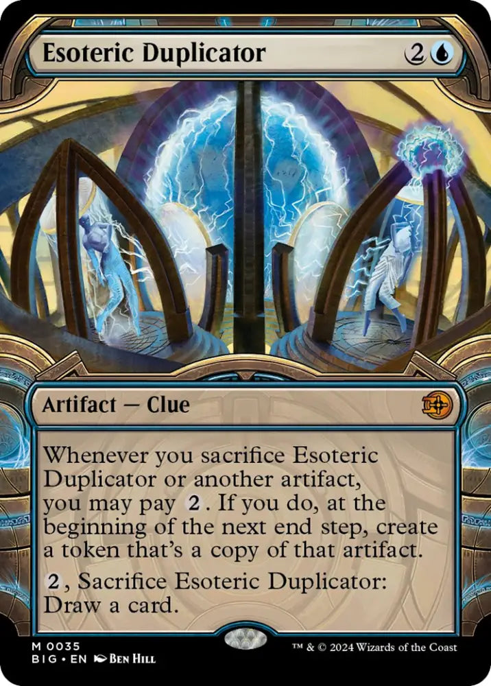 Esoteric Duplicator (Showcase) [Outlaws of Thunder Junction: The Big Score] - MTG Single