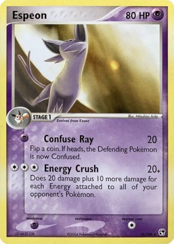 Espeon (16/100) [EX: Battle Stadium] - Pokemon Single