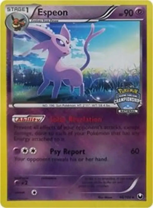 Espeon (48/108) (National Championship Promo) [Black & White: Dark Explorers] - Pokemon Single