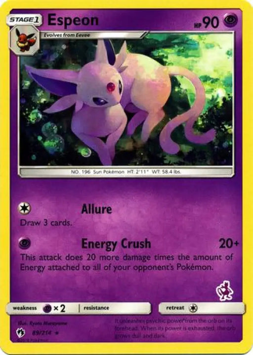 Espeon (89/214) (Mewtwo Deck) [Battle Academy 2020] - Pokemon Single