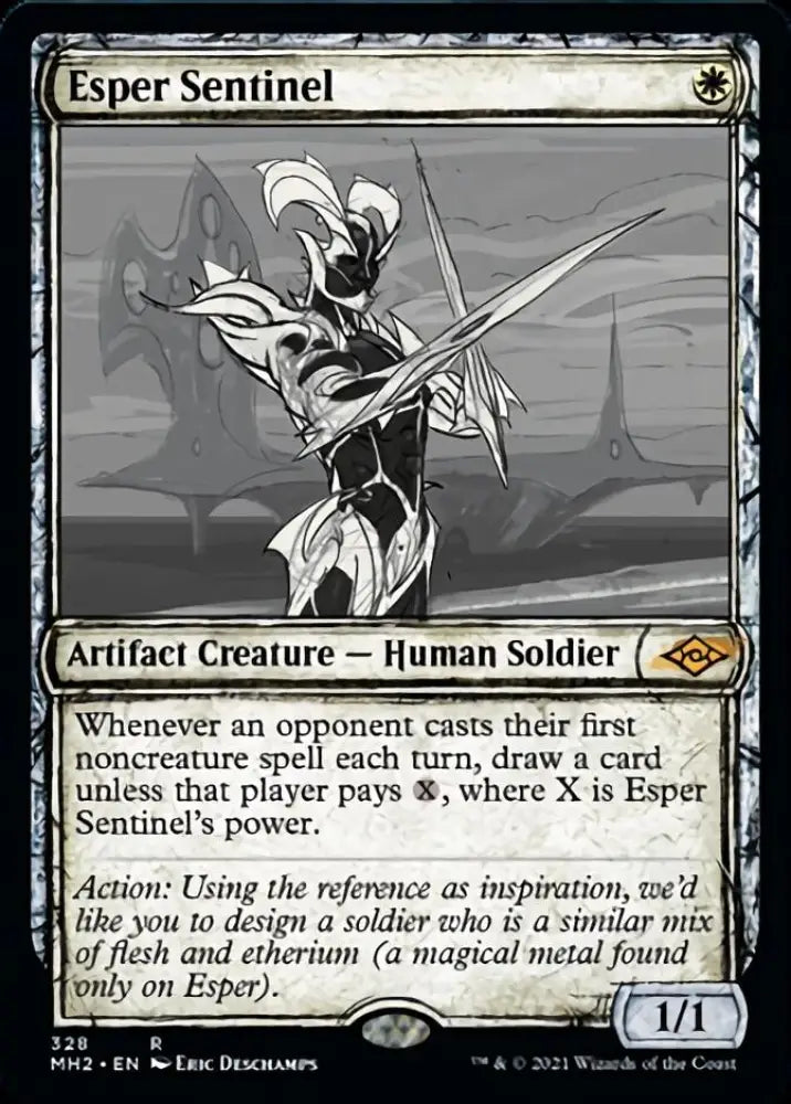 Esper Sentinel (Sketch) [Modern Horizons 2] - MTG Single