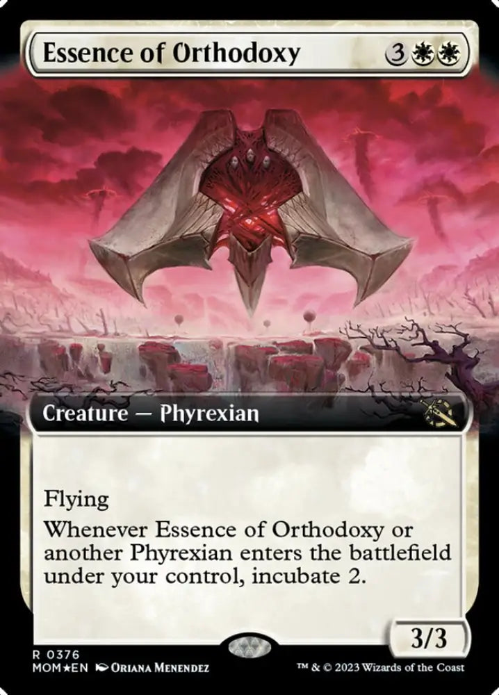 Essence of Orthodoxy (Extended Art) [March of the Machine] - MTG Single