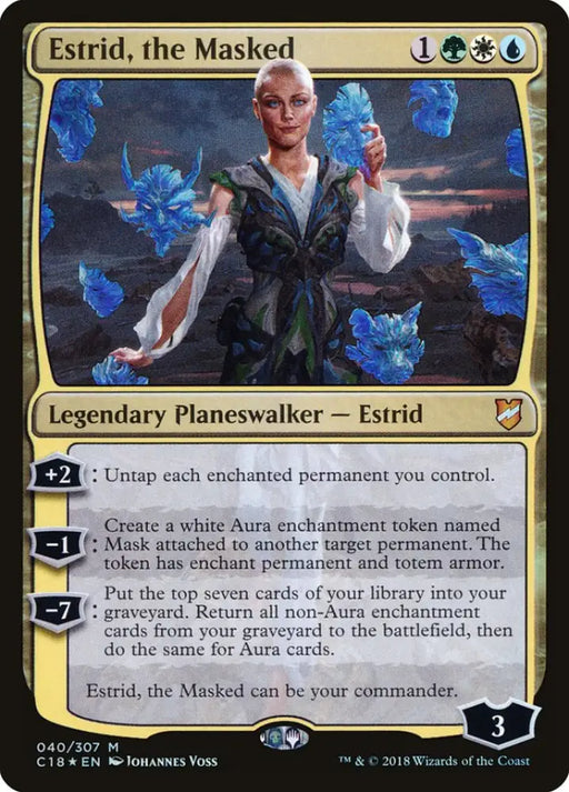 Estrid the Masked [Commander 2018] - MTG Single