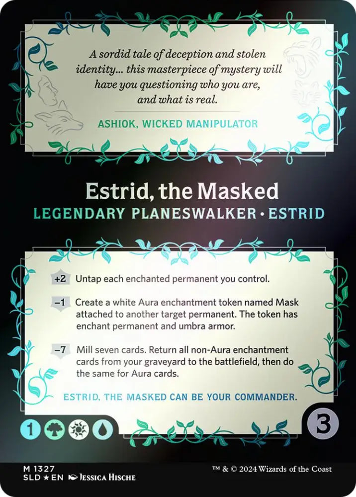 Estrid the Masked [Secret Lair Drop Series] - MTG Single