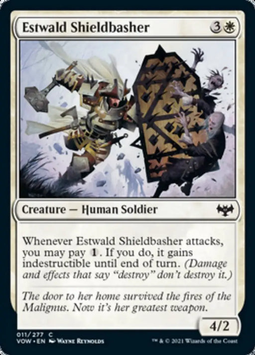 Estwald Shieldbasher [Innistrad: Crimson Vow] - MTG Single