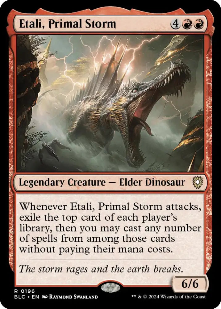 Etali Primal Storm [Bloomburrow Commander] - MTG Single
