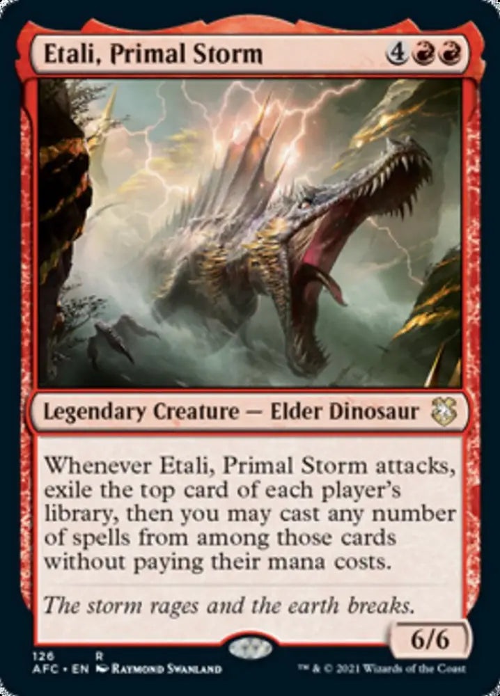 Etali Primal Storm [Dungeons & Dragons: Adventures in the Forgotten Realms Commander] - MTG Single