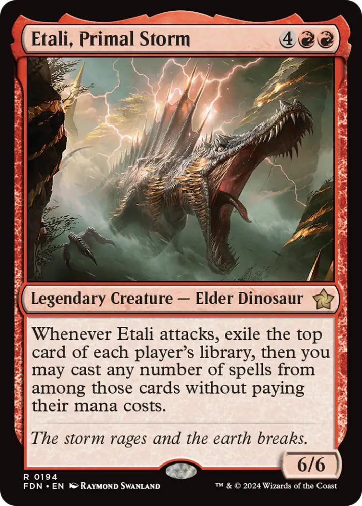 Etali Primal Storm [Foundations] - MTG Single