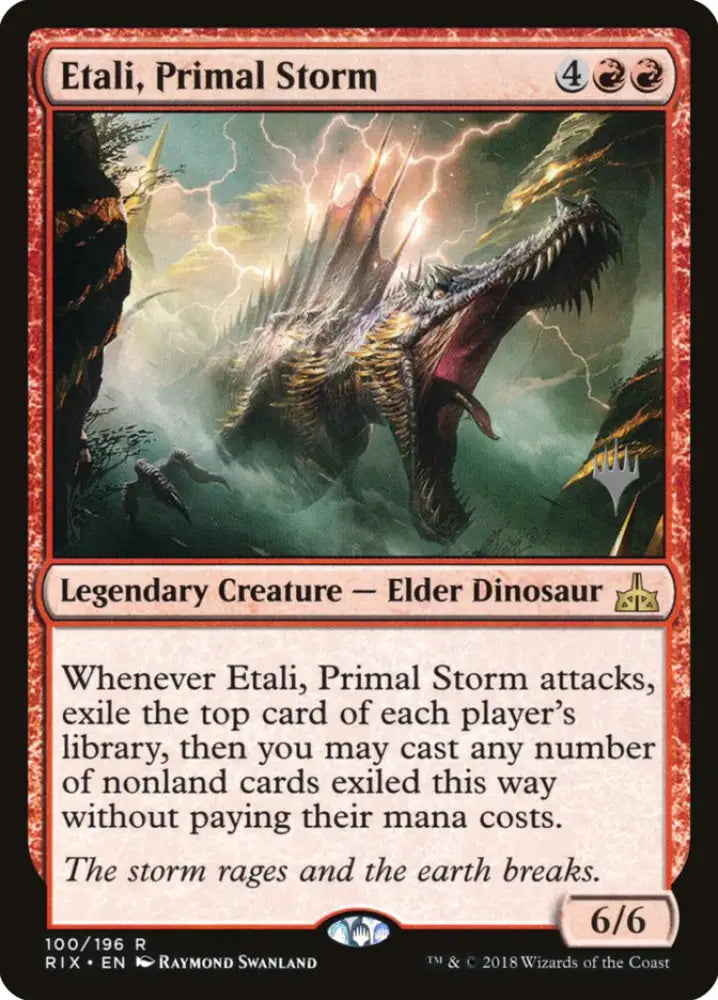 Etali Primal Storm (Promo Pack) [Rivals of Ixalan Promos] - MTG Single