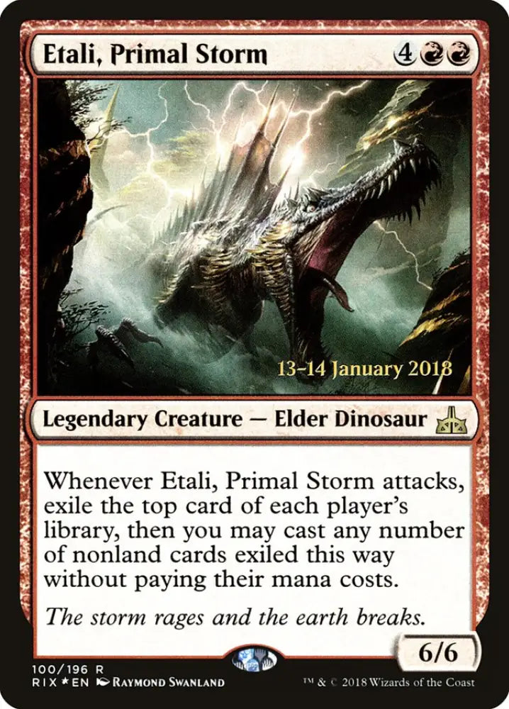 Etali Primal Storm [Rivals of Ixalan Prerelease Promos] - MTG Single