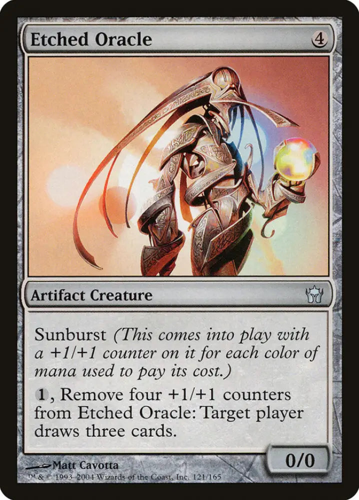 Etched Oracle [Fifth Dawn] - MTG Single