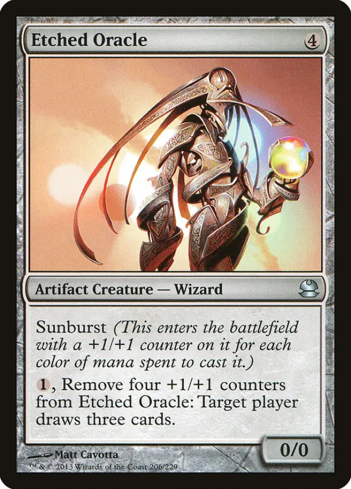 Etched Oracle [Modern Masters] - MTG Single