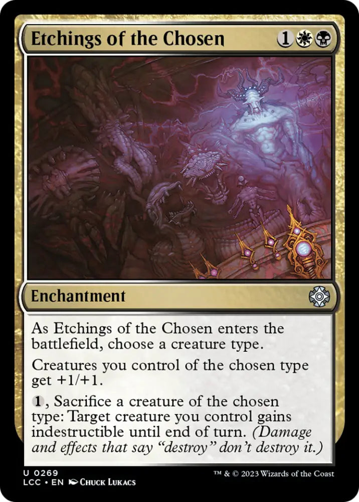 Etchings of the Chosen [The Lost Caverns of Ixalan Commander] - MTG Single