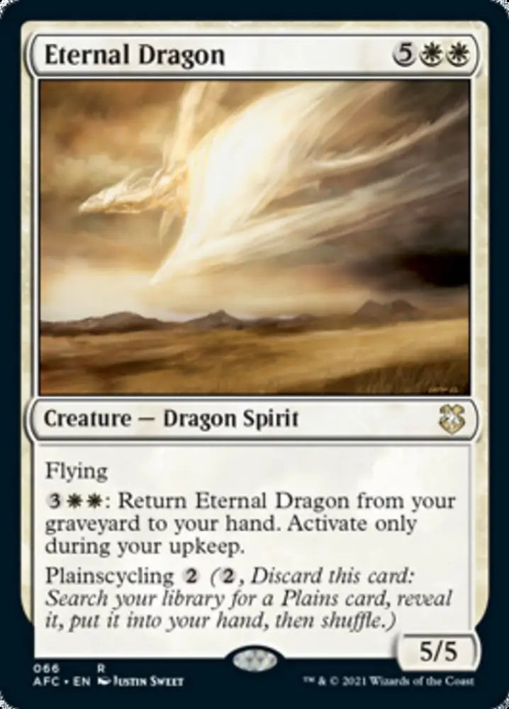 Eternal Dragon [Dungeons & Dragons: Adventures in the Forgotten Realms Commander] - MTG Single