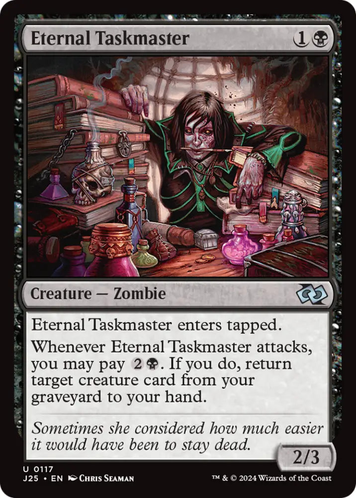 Eternal Taskmaster [Foundations Jumpstart] - MTG Single