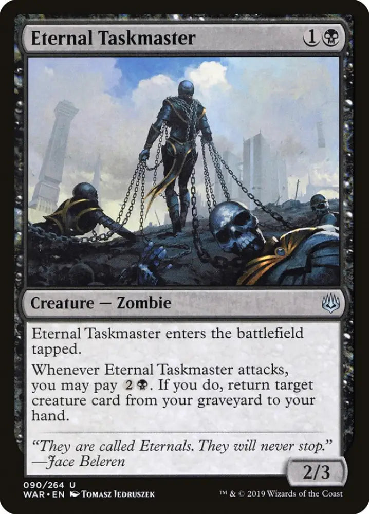 Eternal Taskmaster [War of the Spark] - MTG Single
