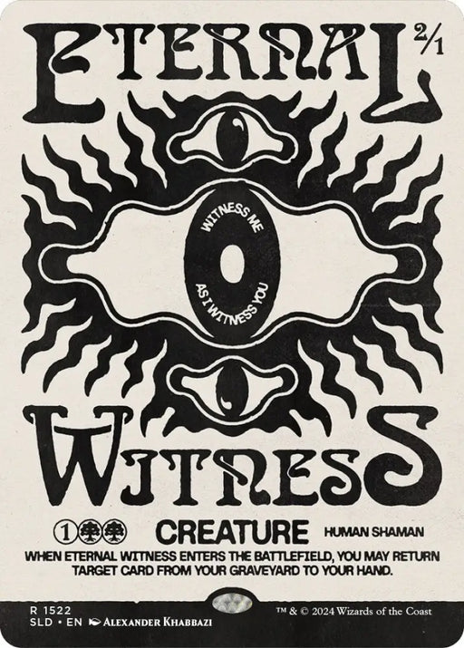 Eternal Witness (1522) [Secret Lair Drop Series] - MTG Single